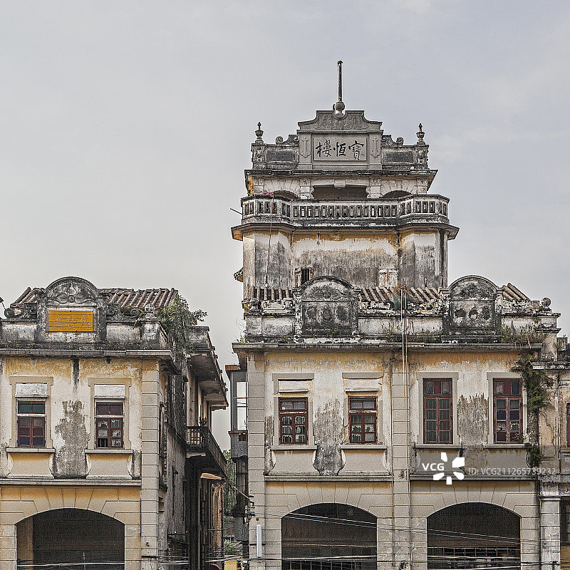 开平赤坎古镇图片素材