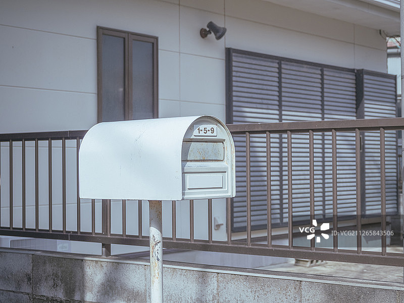 镰仓的信箱图片素材