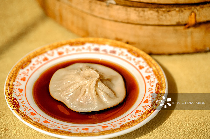 开封黄家老店灌汤包图片素材
