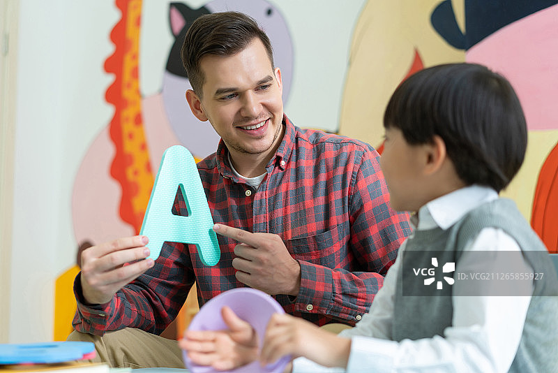 外教教授英语图片素材