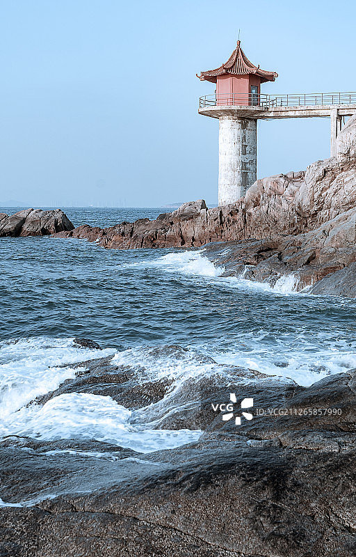 青岛小麦岛图片素材