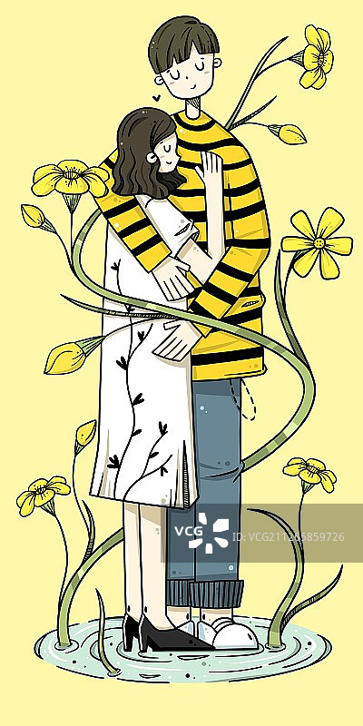 立春-迎春花图片素材