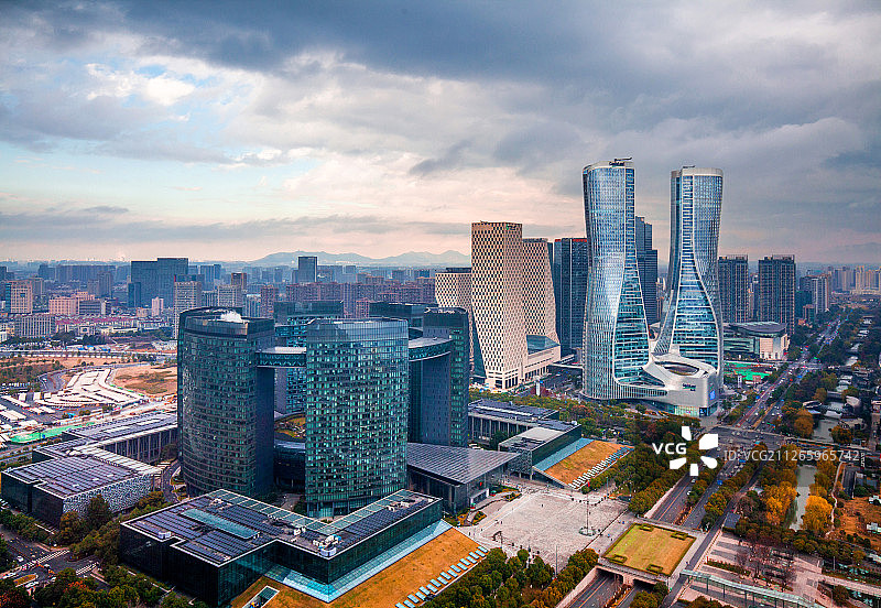 钱江新城图片素材