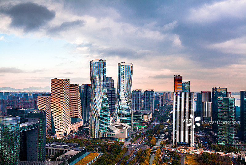 钱江新城图片素材