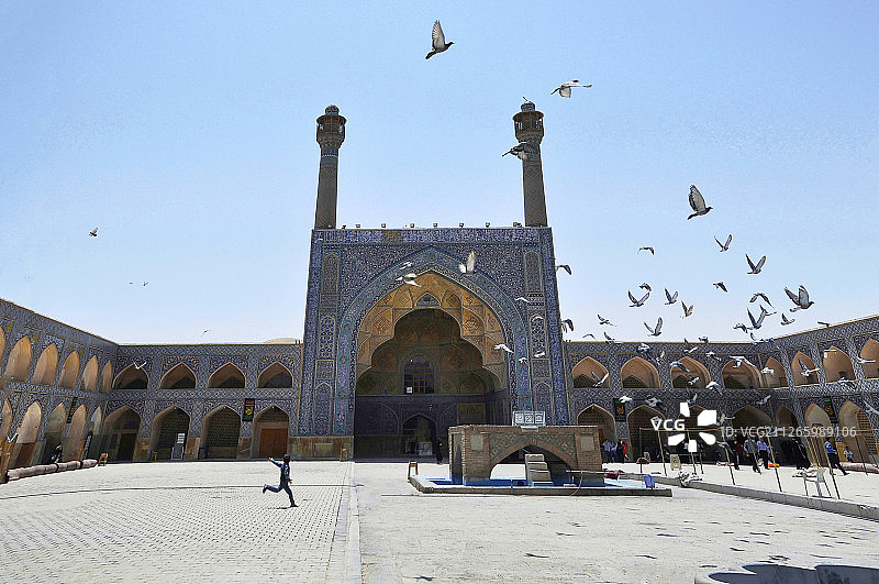 伊斯法聚礼清真寺图片素材