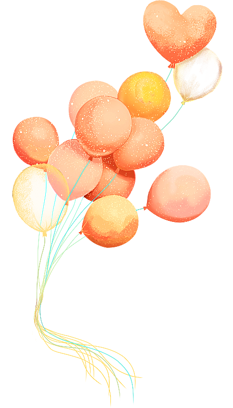 一束气球图片素材