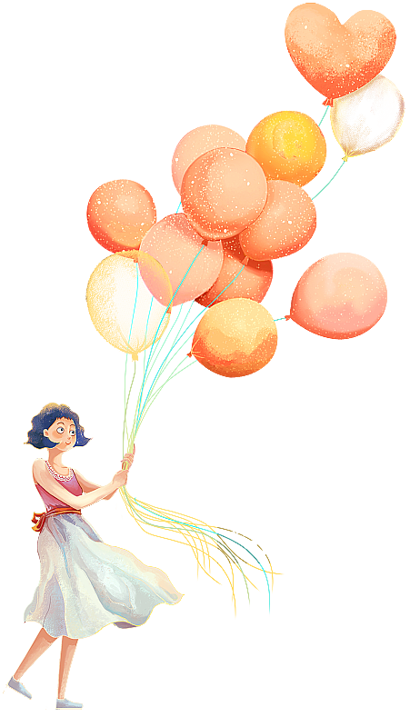 拿起球的女孩图片素材