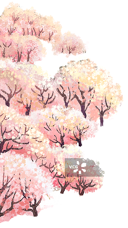 桃花林1图片素材