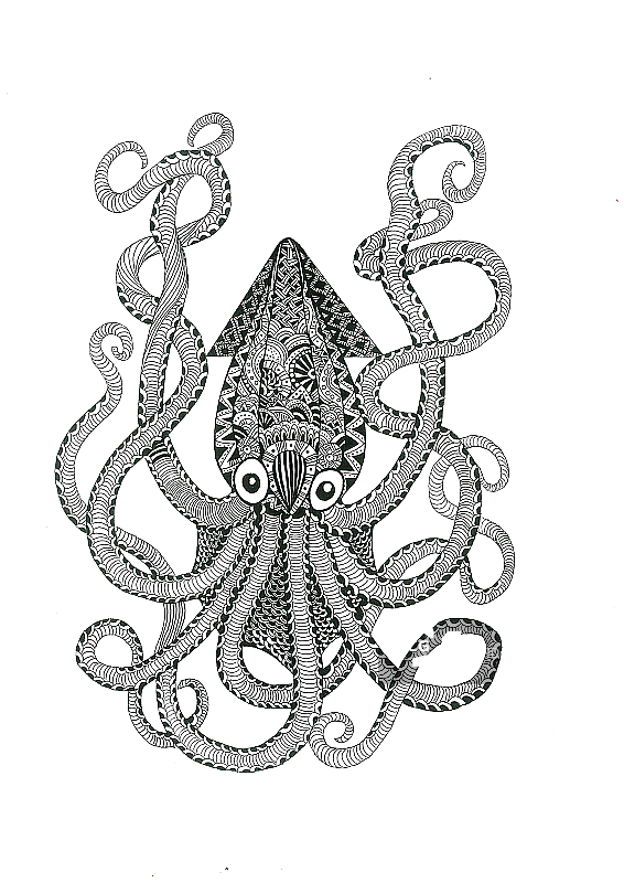 八爪鱼图片素材