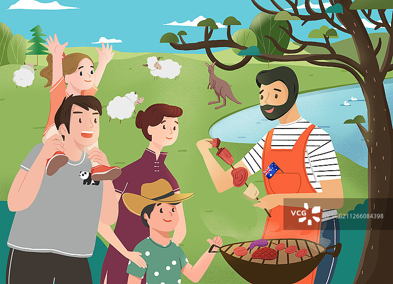 做客海外人家-澳大利亚图片素材