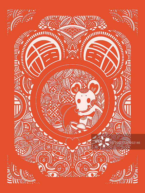 鼠运年整版图片素材