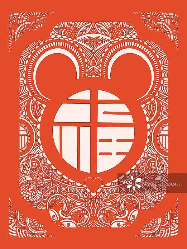 鼠来福大版图片素材