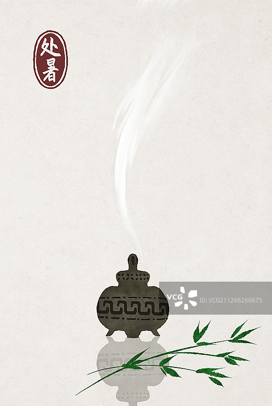 中国风二十四节气插画图片素材