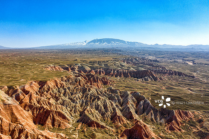 张掖平山湖大峡谷地貌图片素材