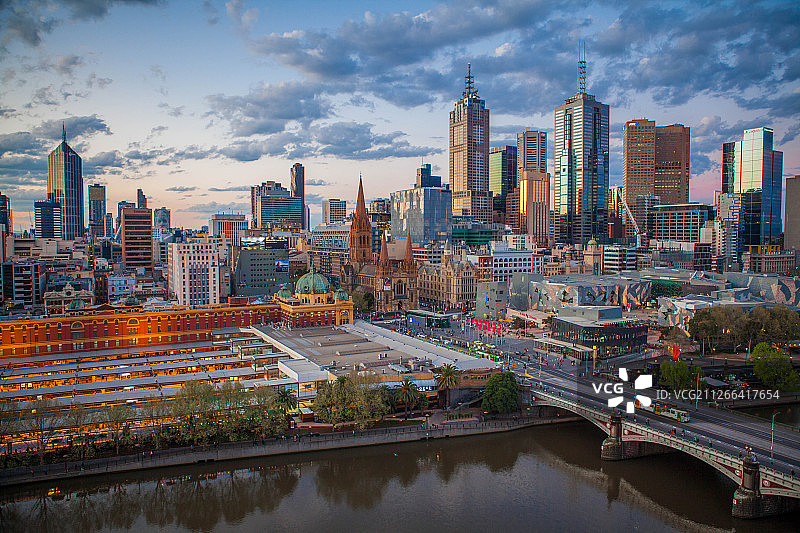 墨尔本图片素材
