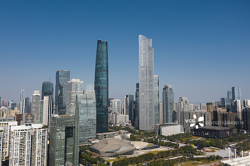 广州珠江新城图片素材
