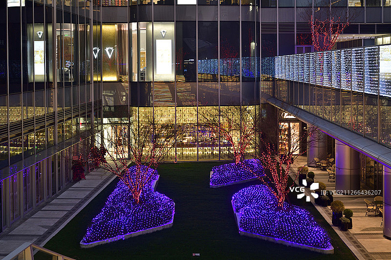 下沉式广场图片素材