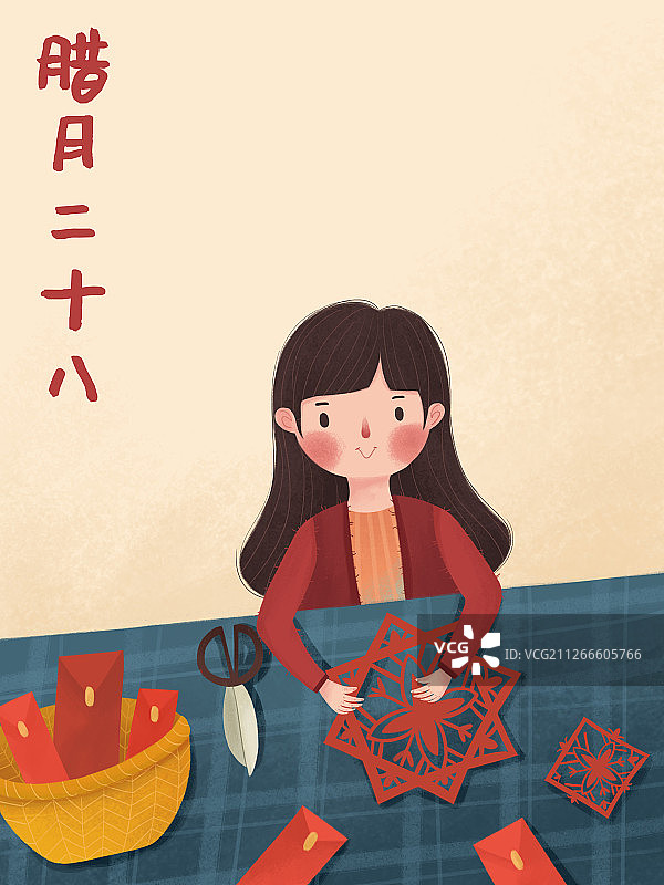 腊月二十八图片素材