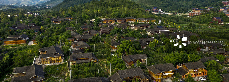 仡佬村寨图片素材