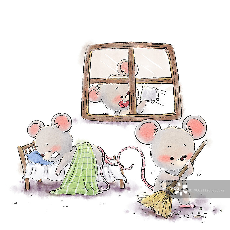 腊月童谣图片素材