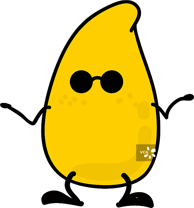 可爱卡通漫画元素水果植物芒果图片素材