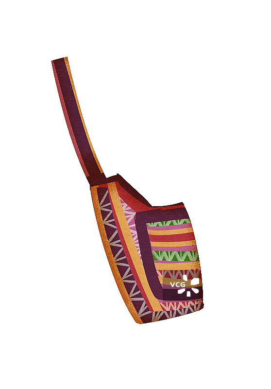 少数民族挎包插画元素图片素材