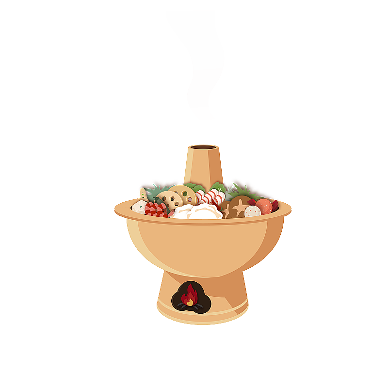 美味火锅炉图片素材