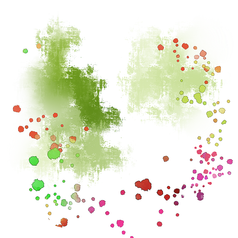 水彩水迹晕染彩色纹路插画元素图片素材
