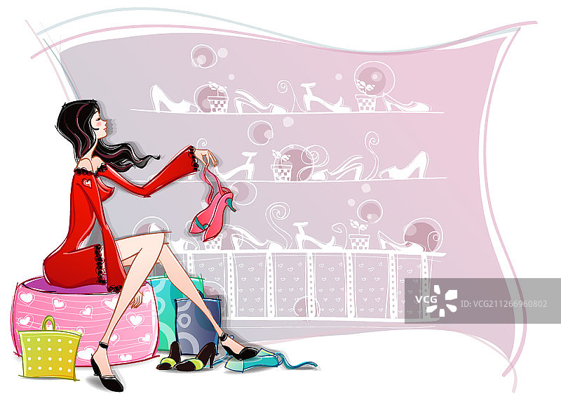 女人的生活方式图片素材