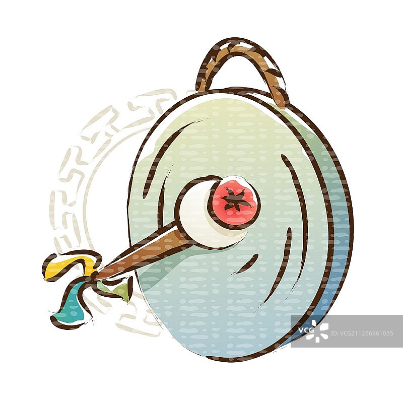 传统韩国文化概念矢量图图片素材