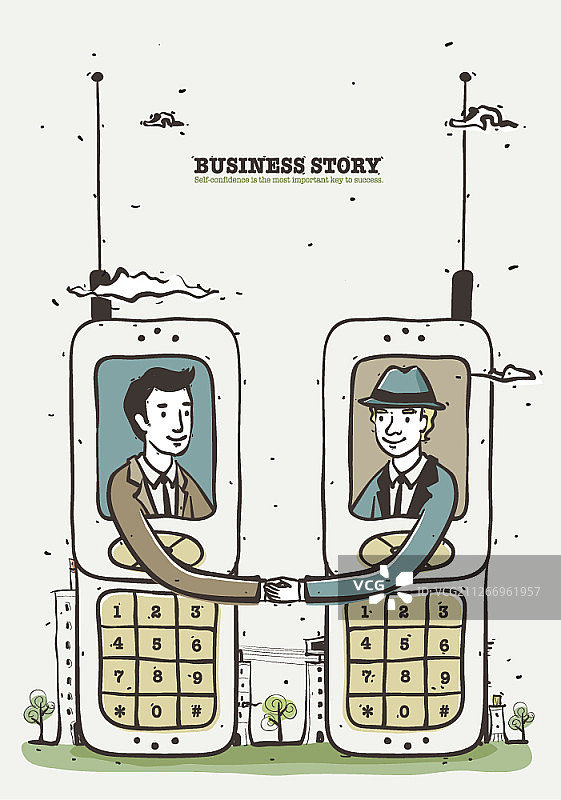 商务概念矢量插图图片素材