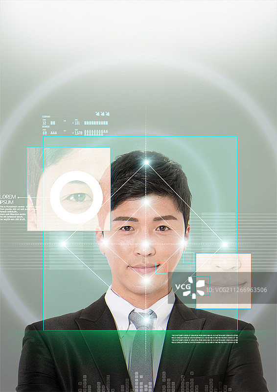 智能科技主题数字合成图像图片素材
