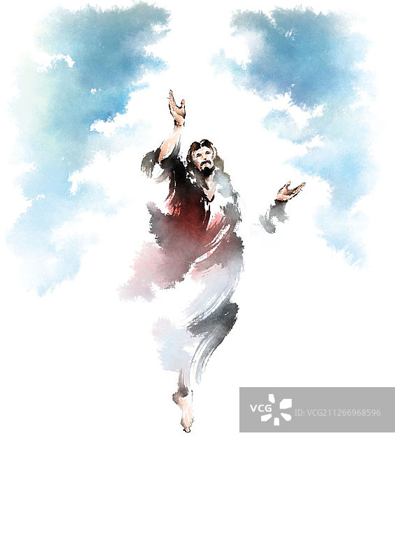 基督教主题插画图片素材