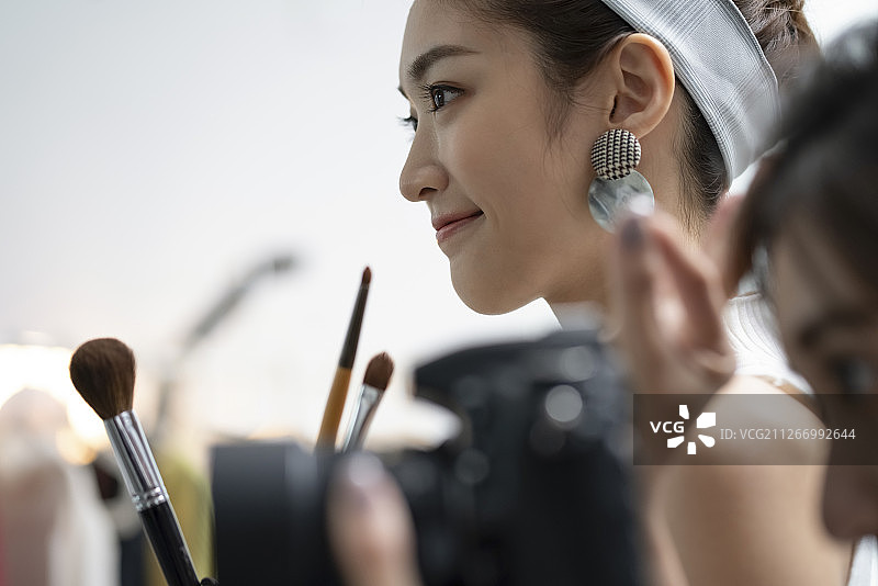 影棚拍摄图片素材