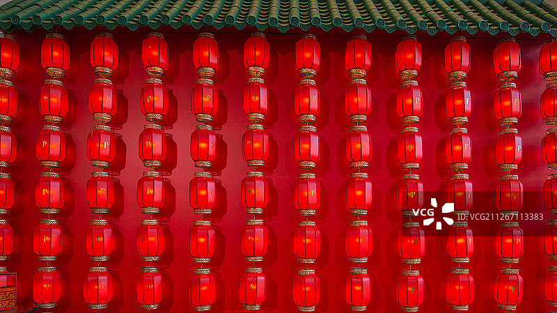 张灯结彩图片素材