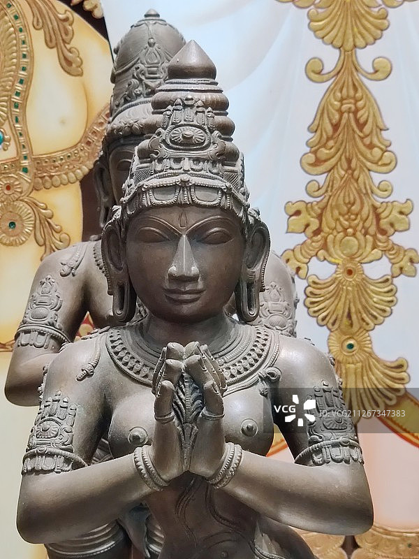 欢迎姿势：合十礼图片素材