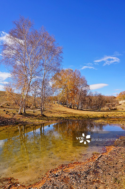 乌兰布统公主湖图片素材