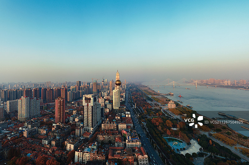 汉口江滩图片素材