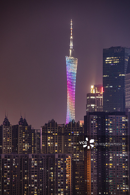 广州城市风光图片素材