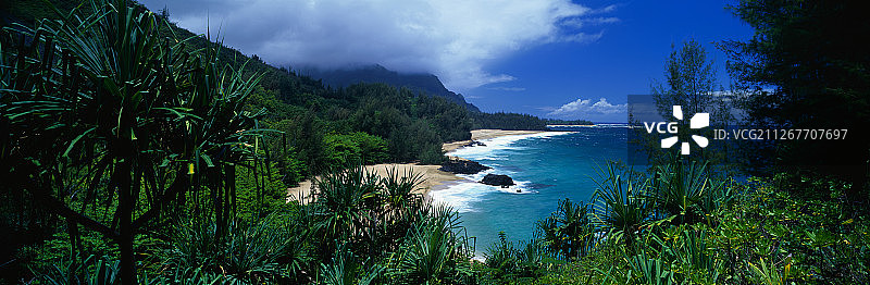 卢玛海海滩图片素材