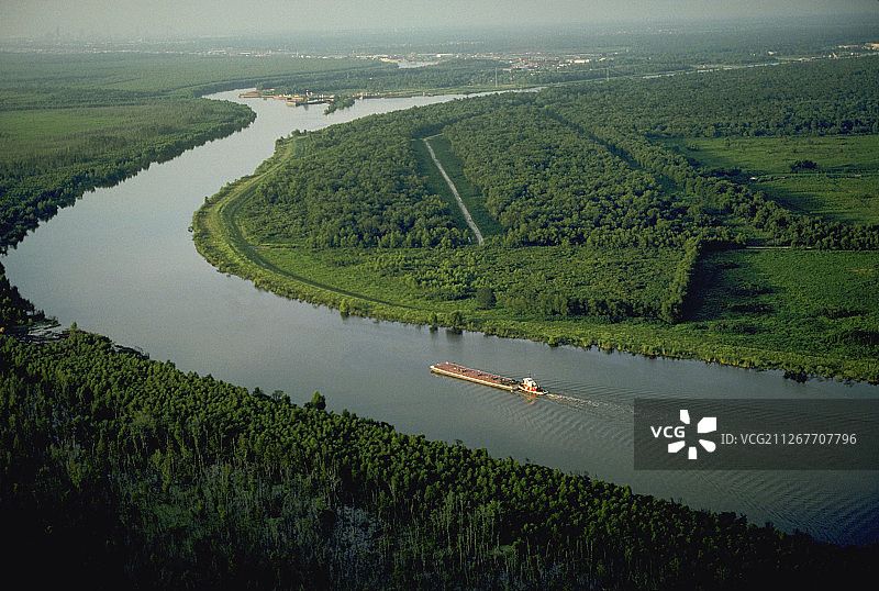 德克萨斯州墨西哥湾沿海水道图片素材