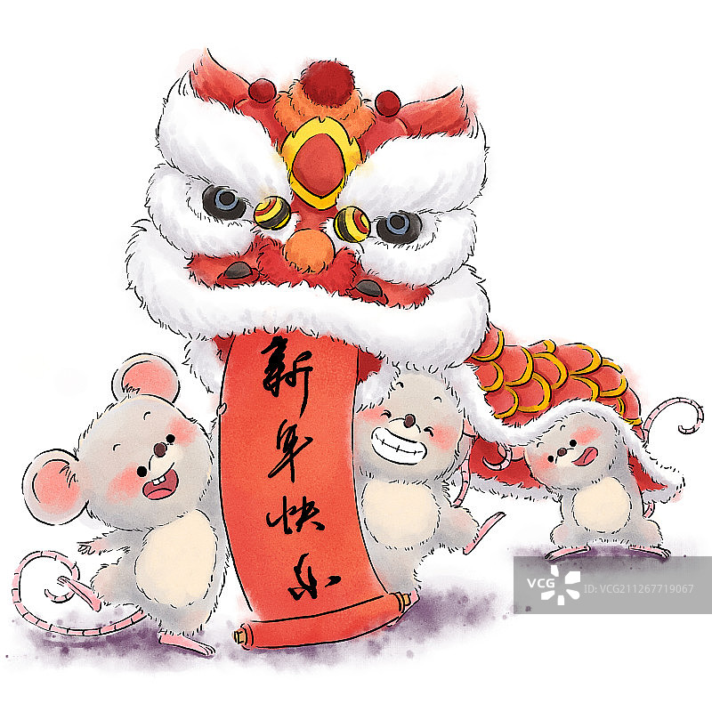 新年祝福图片素材
