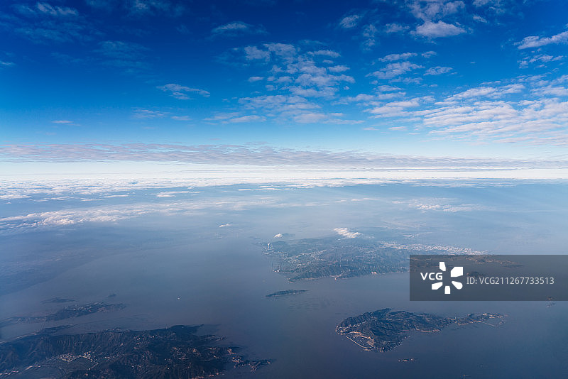 云端视角图片素材