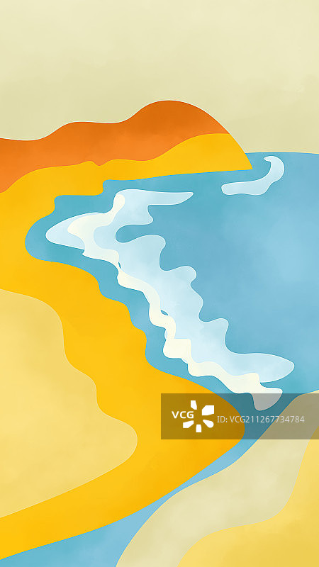 极简风景09图片素材