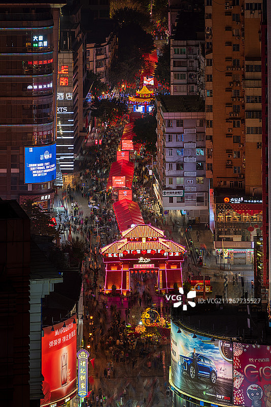 广州越秀新春花市图片素材