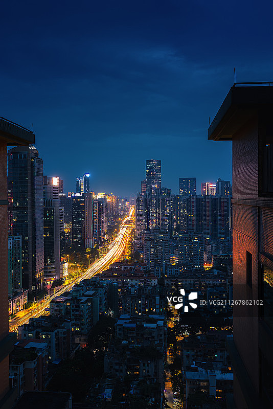 城市脉搏+广州夜色图片素材