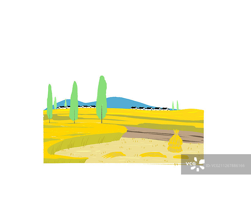 丰收的季节图片素材