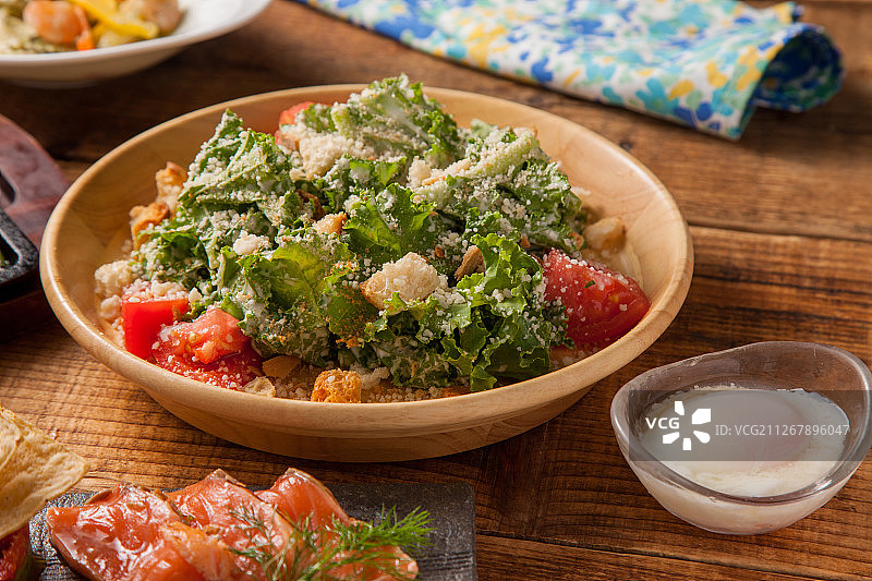 生菜沙拉图片素材