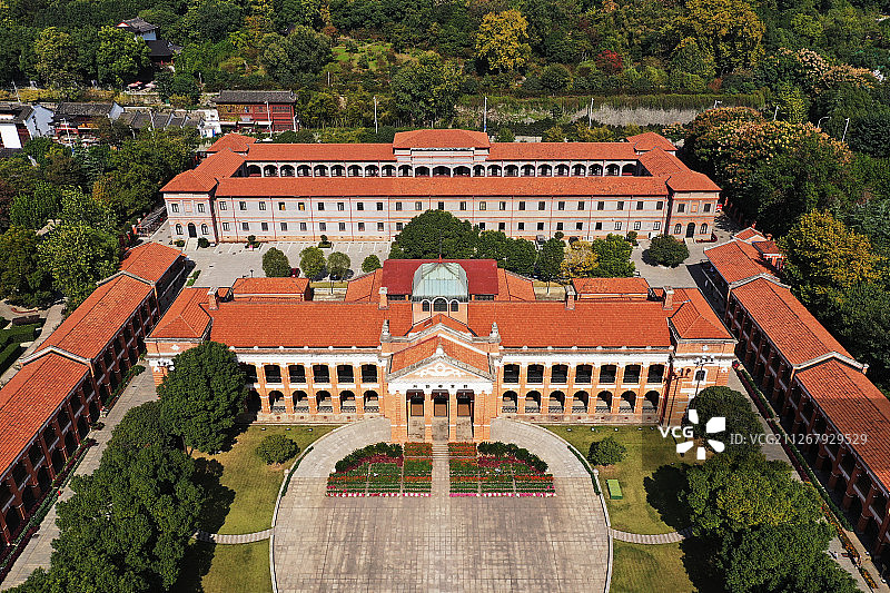 鄂军都督府+湖北省武汉市武昌区鄂军都督府图片素材