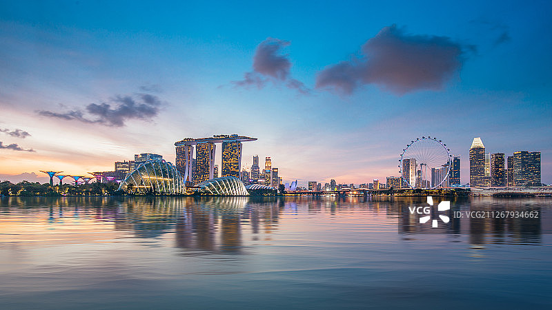 Marina Bay Singapore图片素材